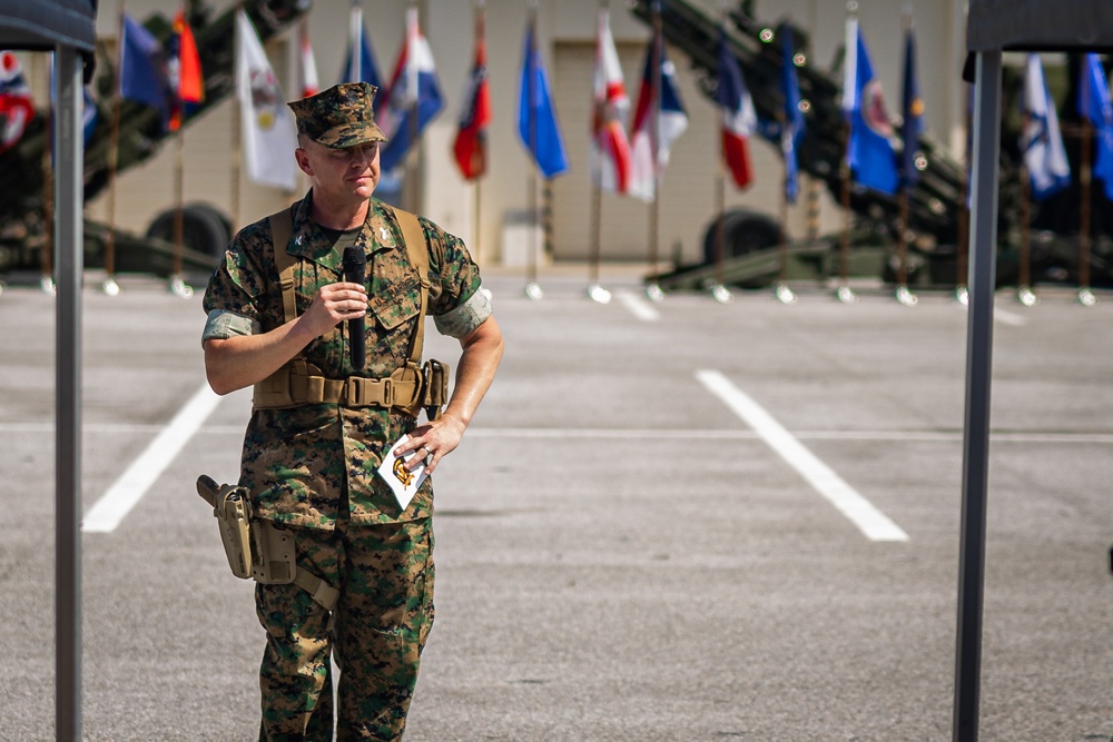 12th MLR Change of Command Ceremony 2025