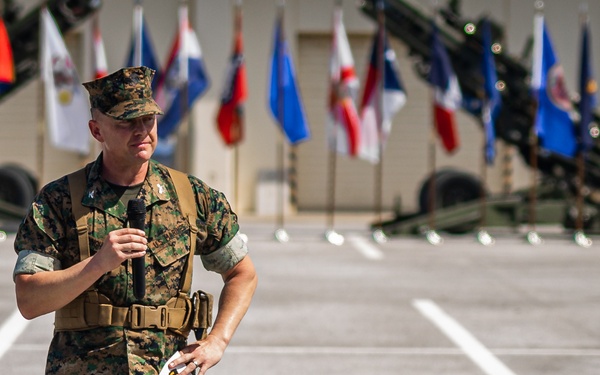 12th MLR Change of Command Ceremony 2025