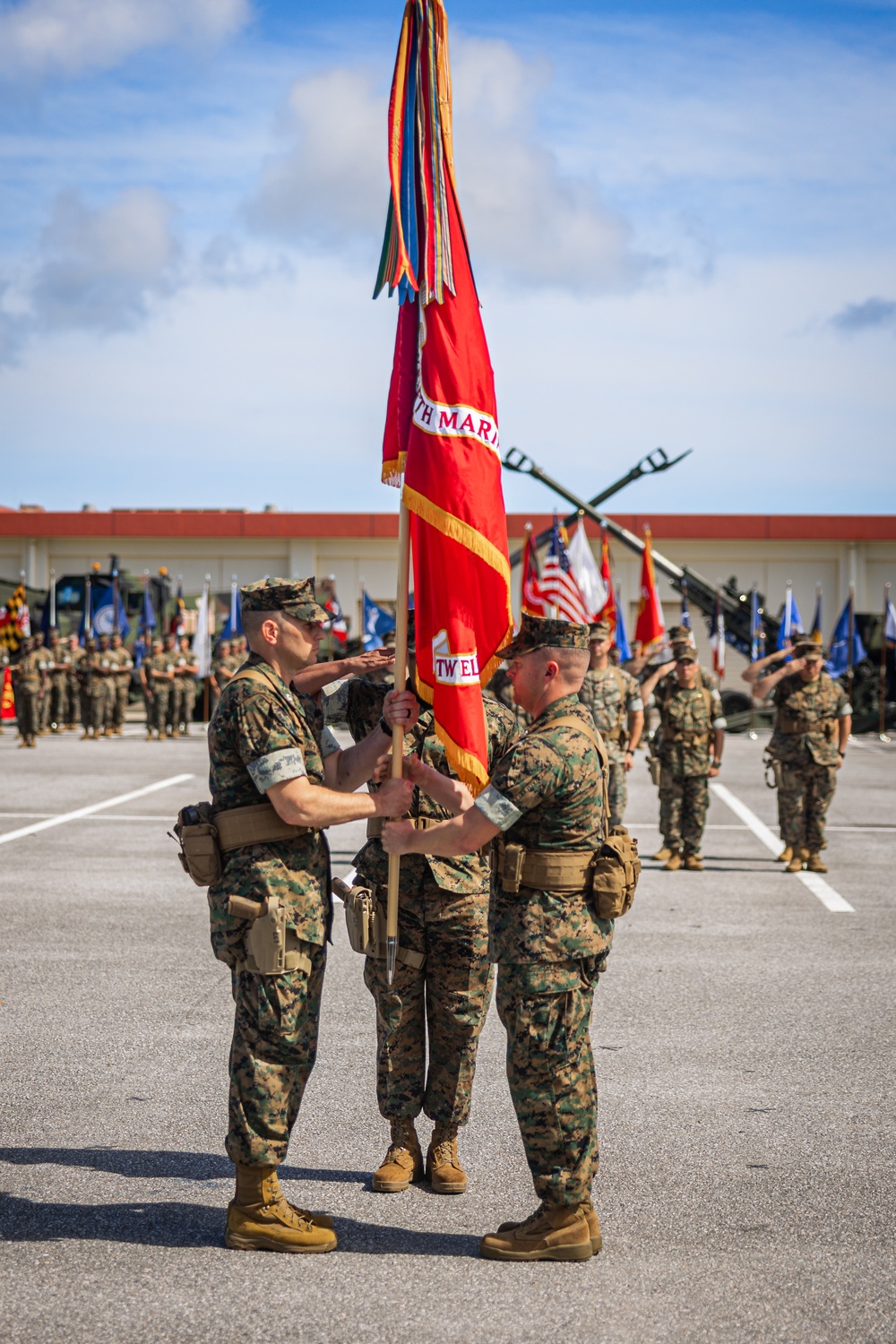 12th MLR Change of Command Ceremony 2025