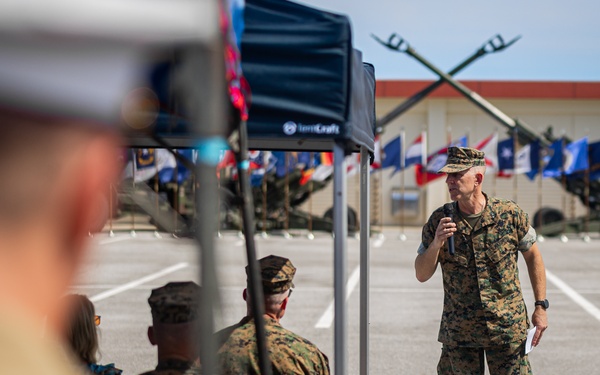 12th MLR Change of Command Ceremony 2025