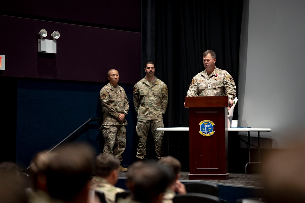 604th ASOS Change of Command
