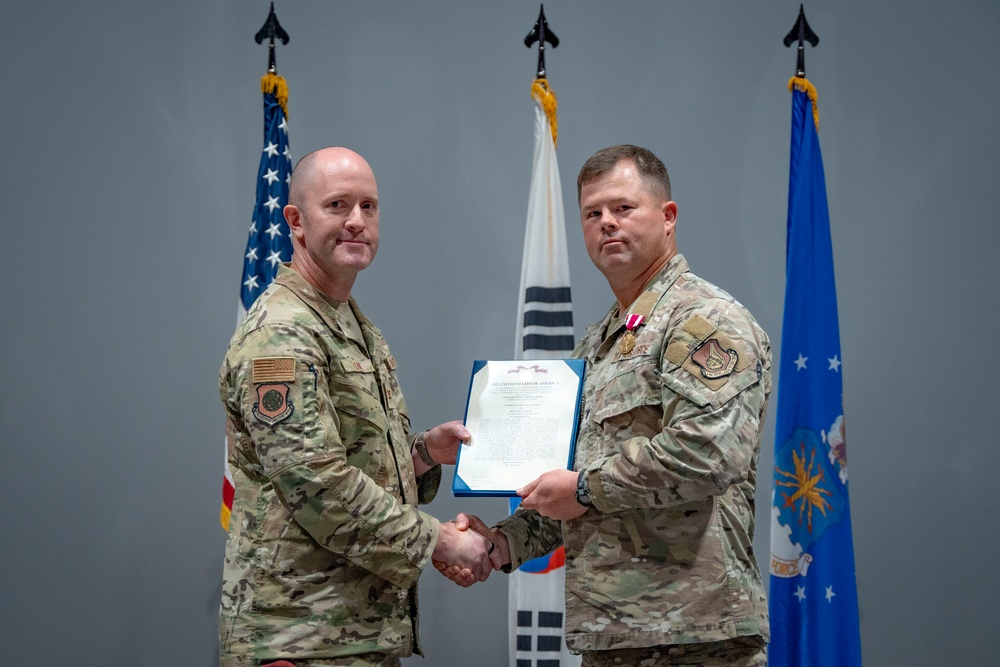 604th ASOS Change of Command