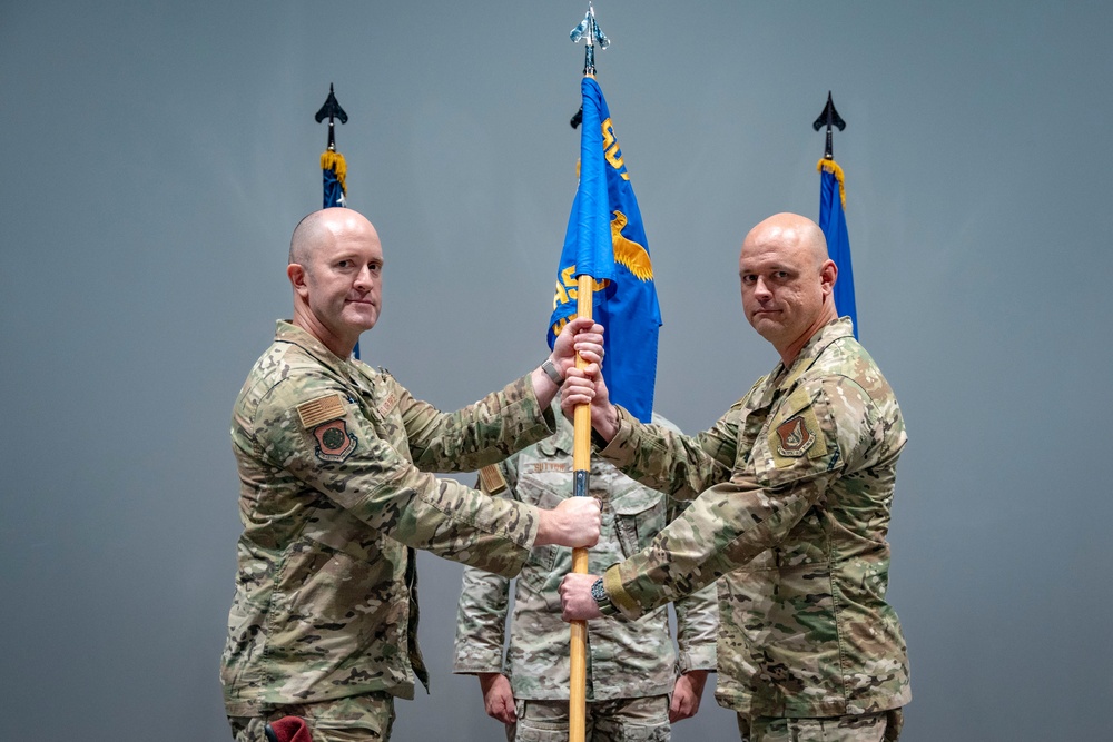 604th ASOS Change of Command