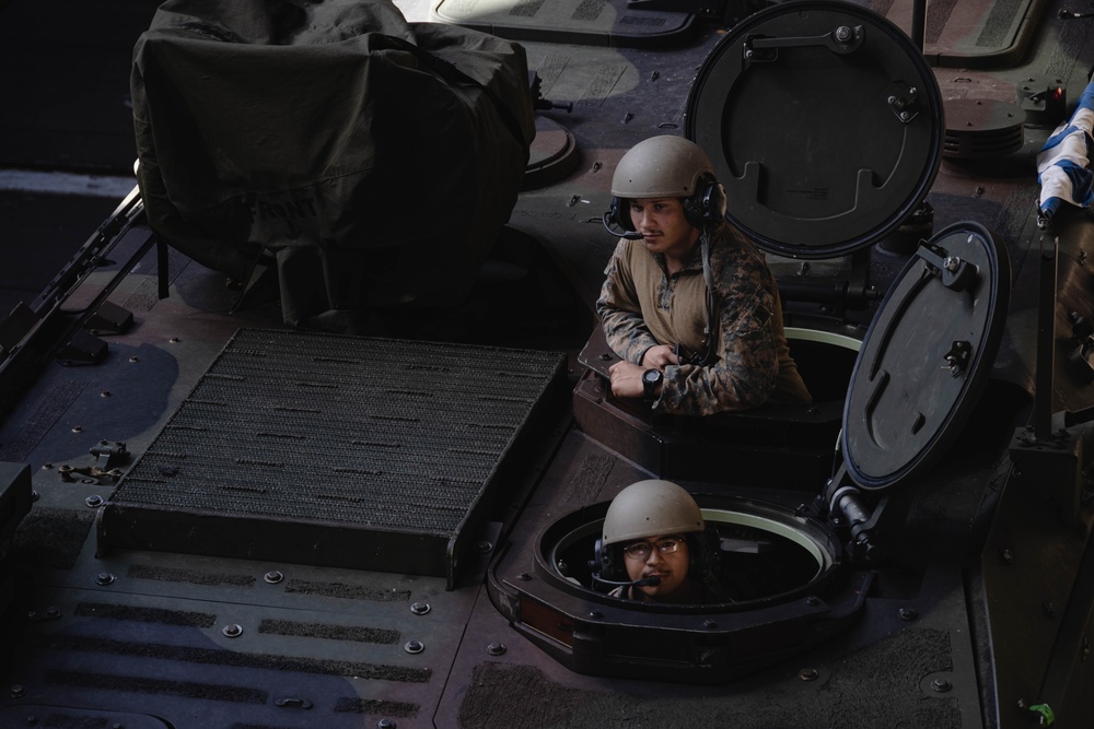 31st MEU | ACVs conduct Amphibious Operations