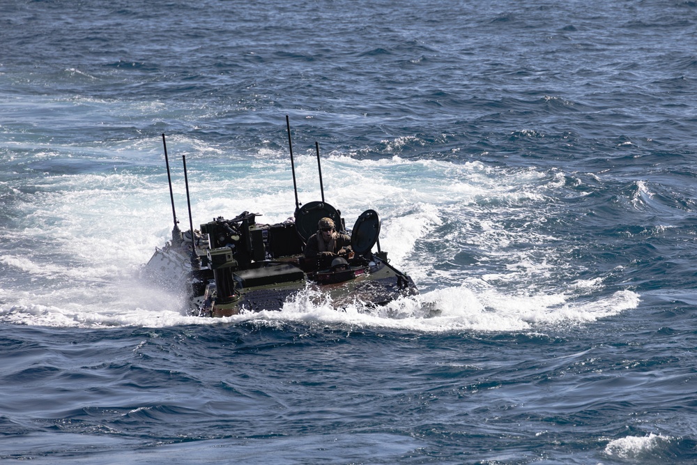 31st MEU | ACVs conduct Amphibious Operations