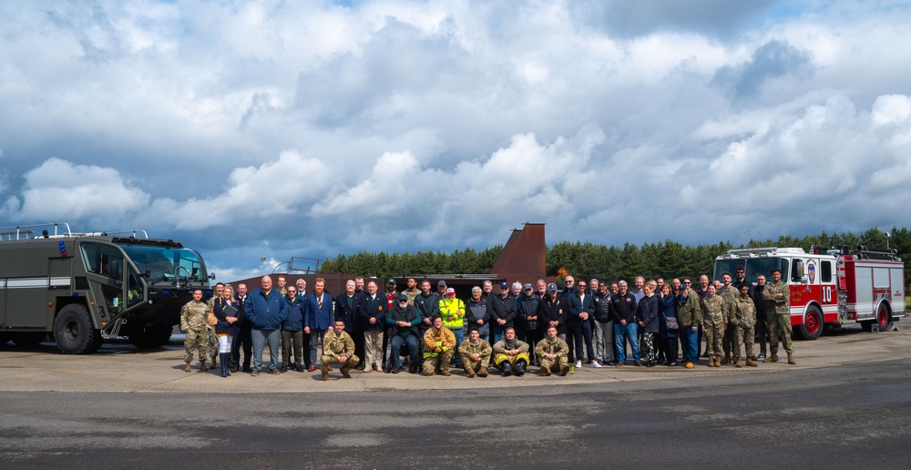 U.S, UK vets visit RAF Lakenheath