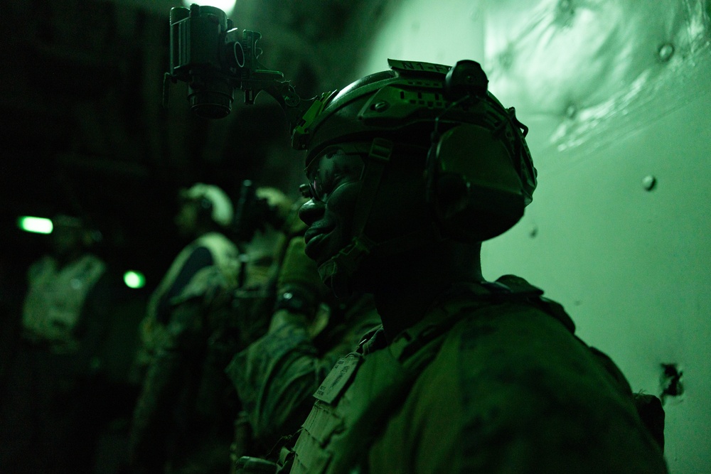 31st MEU | BLT 1/7 conducts night TRAP exercise