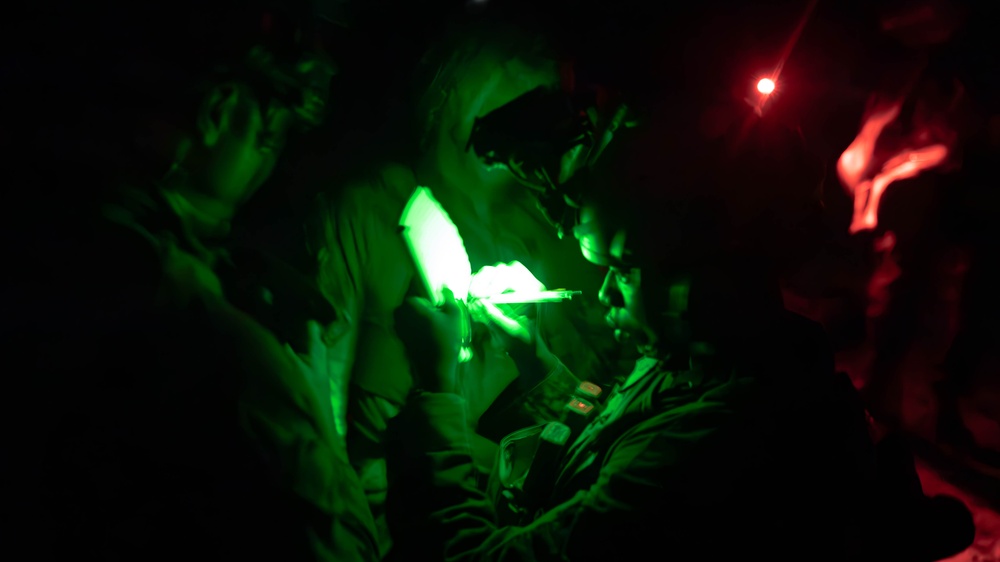 31st MEU | BLT 1/7 conducts night TRAP exercise
