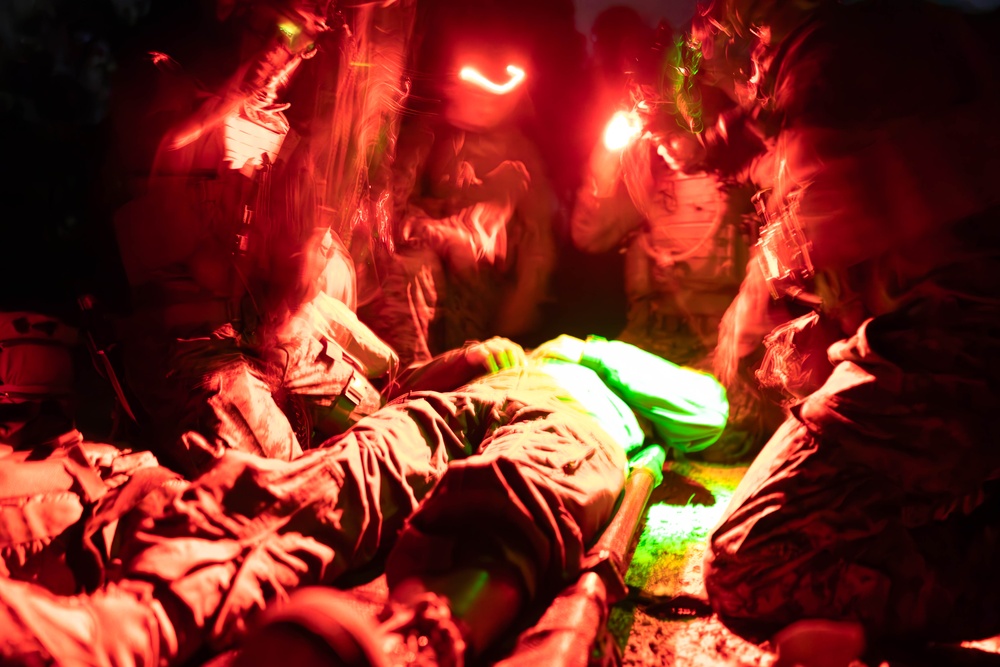 31st MEU | BLT 1/7 conducts night TRAP exercise