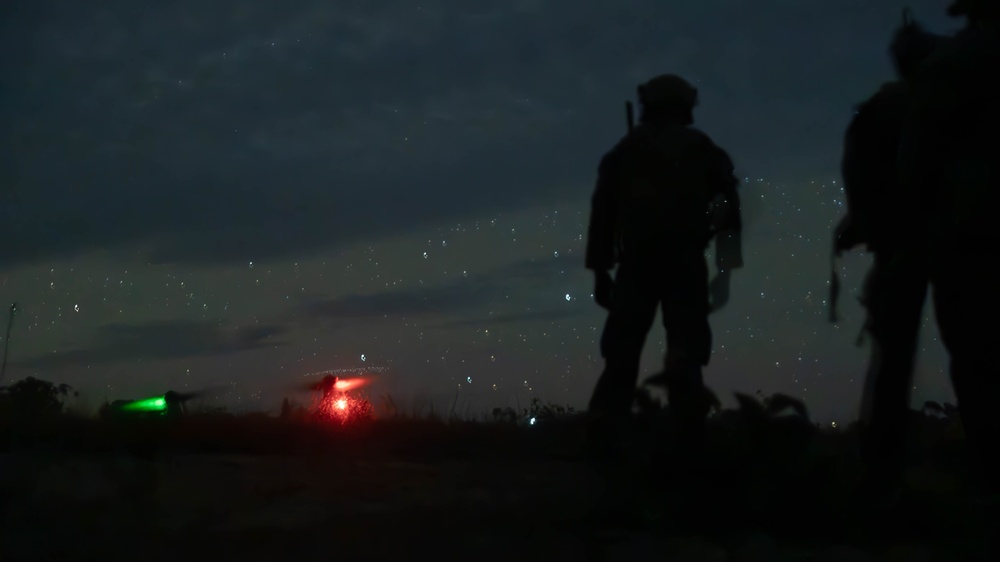 31st MEU | BLT 1/7 conducts night TRAP exercise