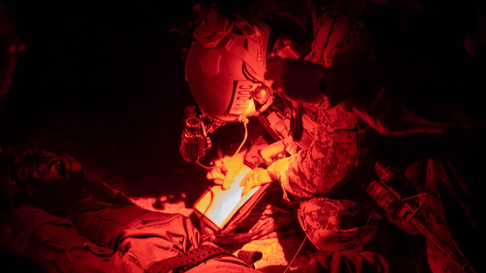 31st MEU | BLT 1/7 conducts night TRAP exercise
