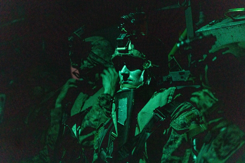 31st MEU | BLT 1/7 conducts night TRAP exercise
