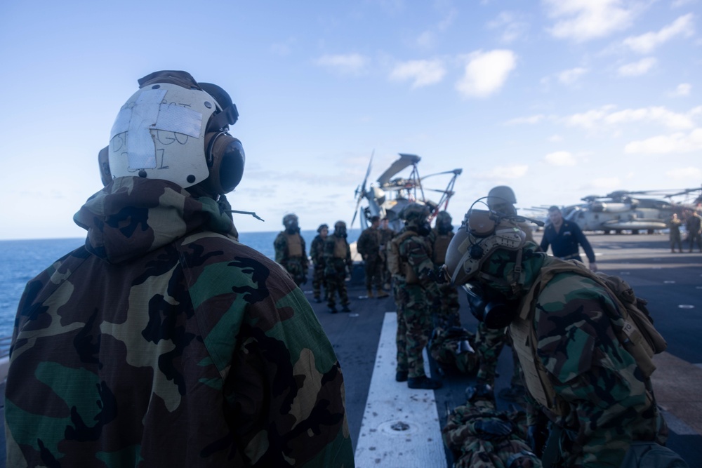 31st MEU | CBRN conducts CRE training