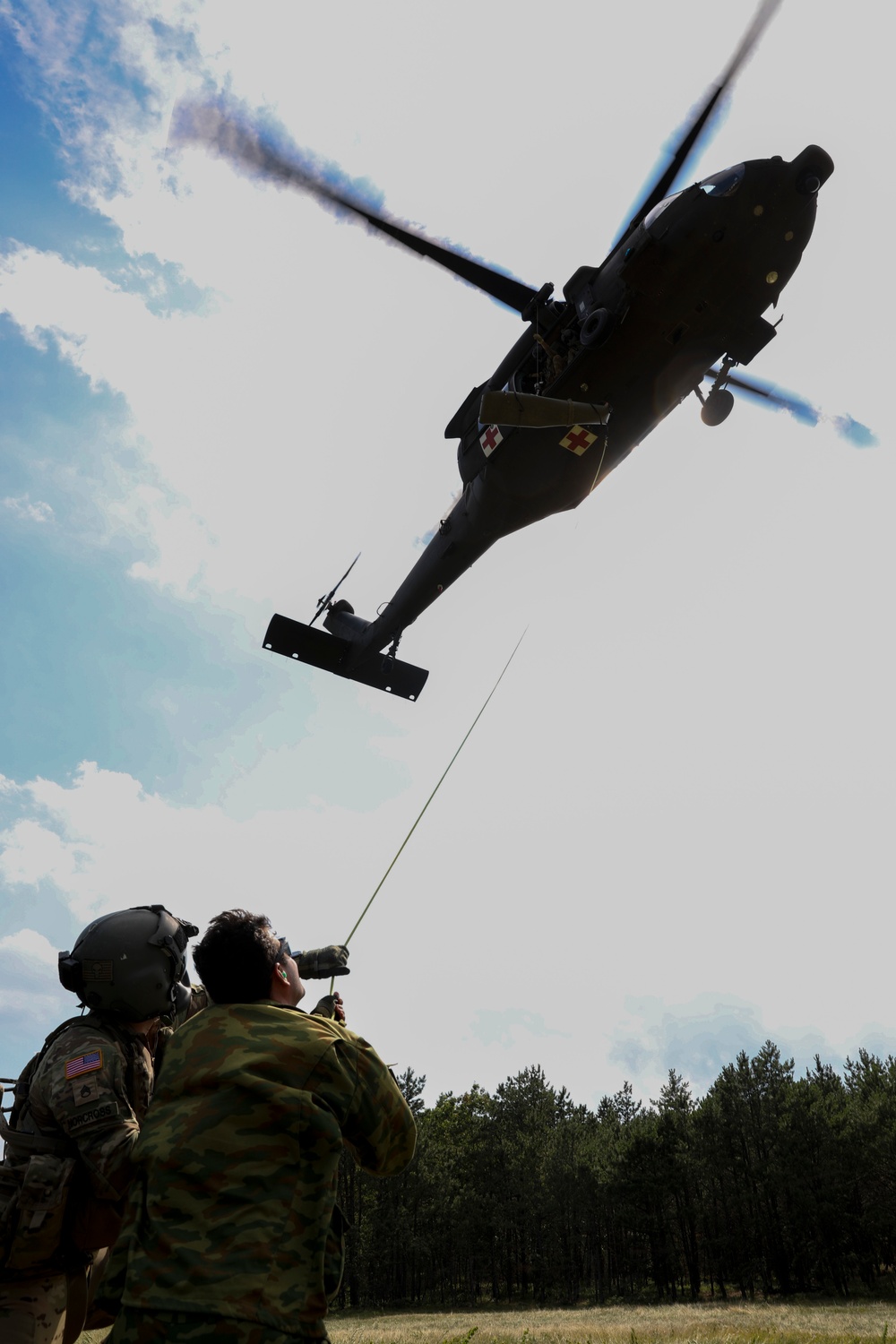 Medical Evacuation Training at RC25