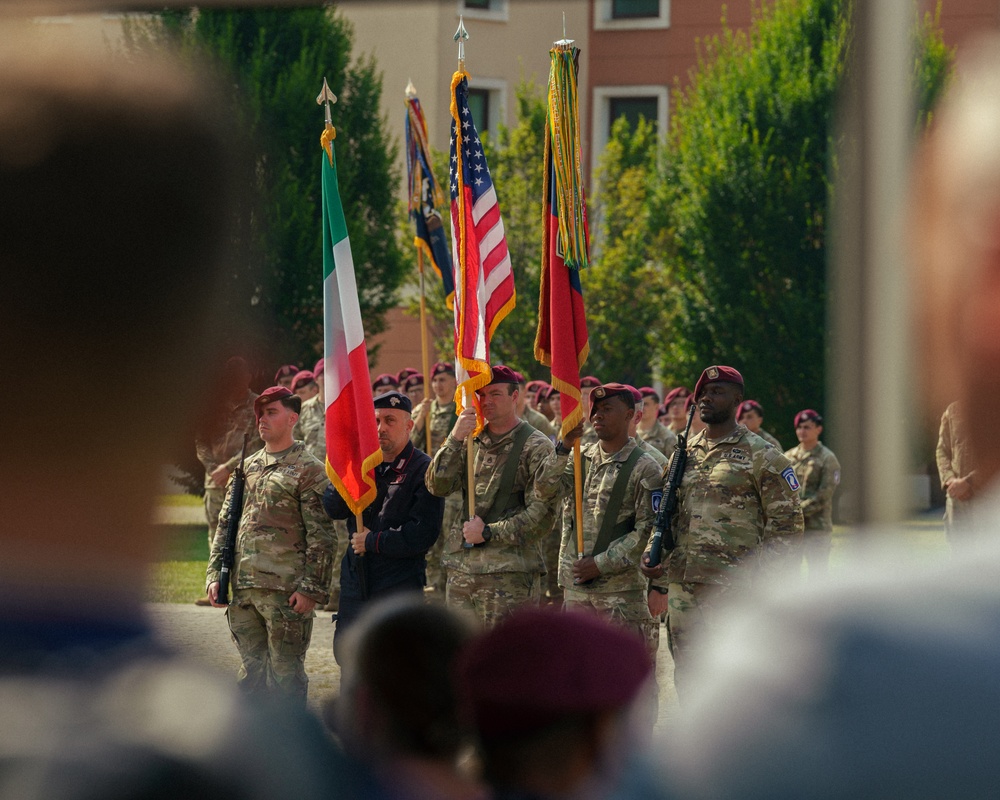 Col. Mark Bush Assumes Command of 173rd Airborne Brigade