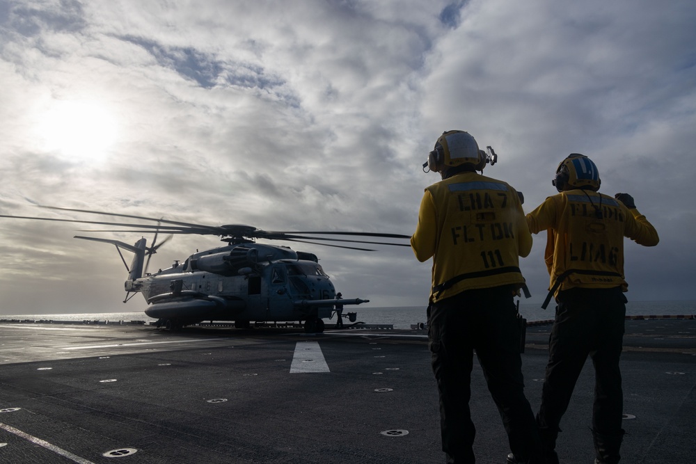 31st MEU | VMM 265 (Rein.) and Detachment 18 conduct FARP support operations