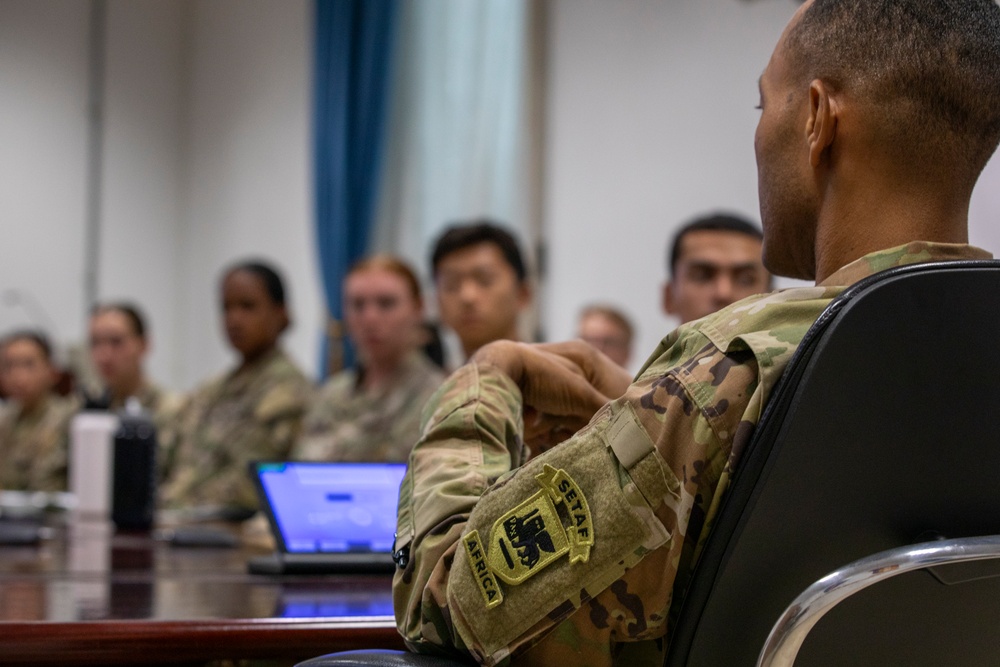 SETAF-AF hosts West Point cadets