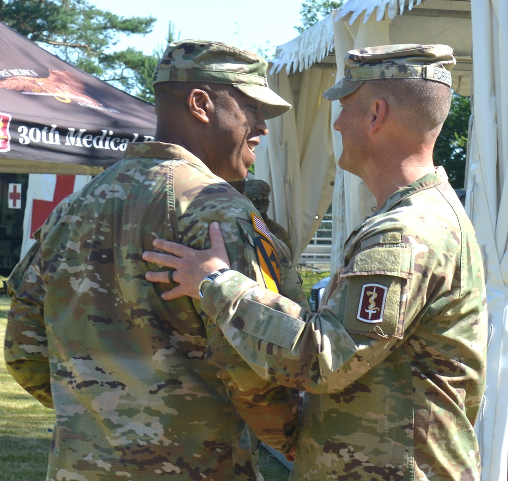 30th Medical Brigade Change of Command
