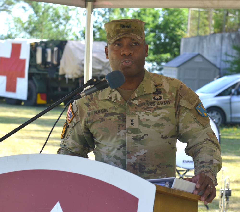 30th Medical Brigade Change of Command