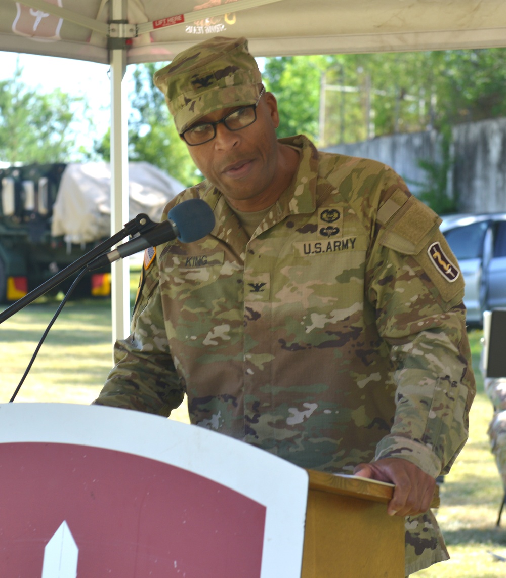 30th Medical Brigade Change of Command