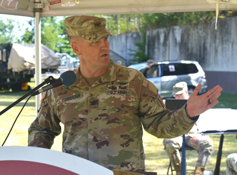 30th Medical Brigade Change of Command