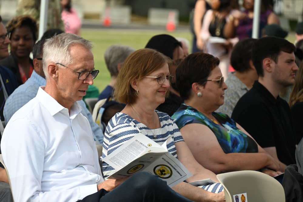 USAG Stuttgart hold change of command ceremony