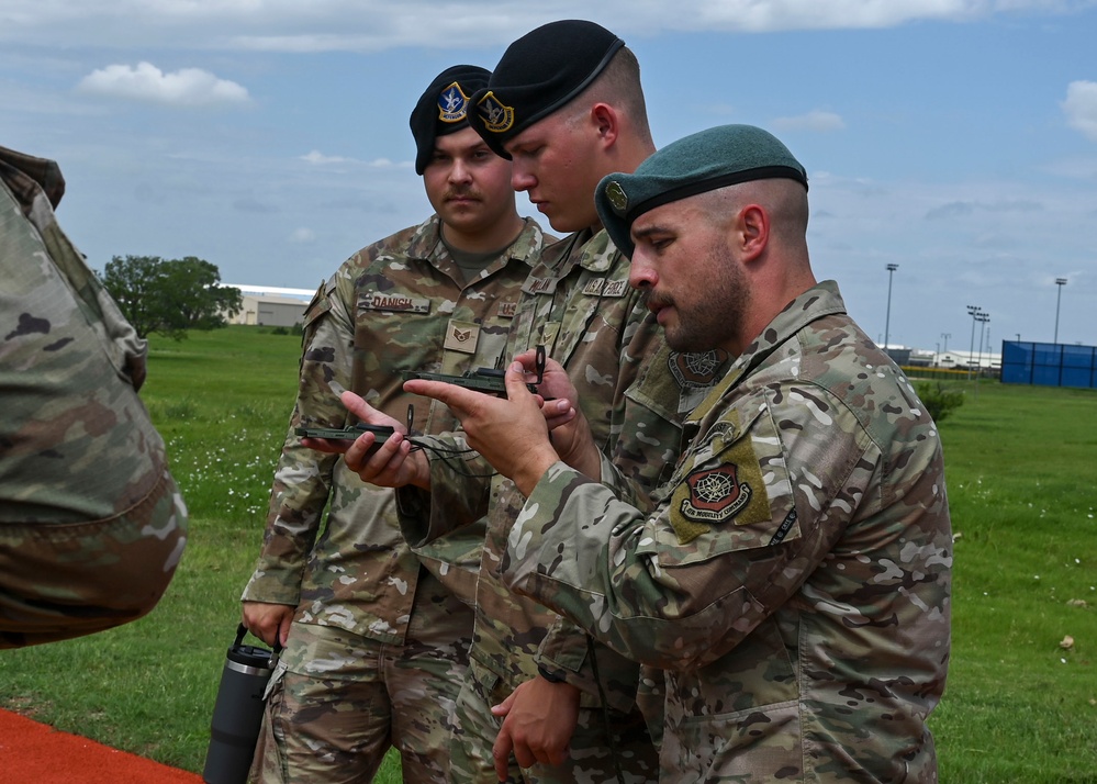 Security forces land navigation training