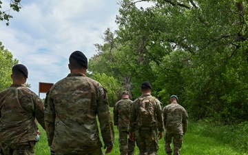 Security forces land navigation training