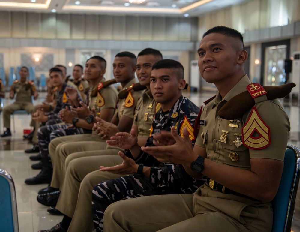 U.S., Indonesian Navies Conduct CARAT Indonesia 2025 Music Subject Matter Expert Exchange