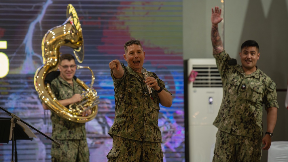 U.S., Indonesian Navies Conduct CARAT Indonesia 2025 Music Subject Matter Expert Exchange