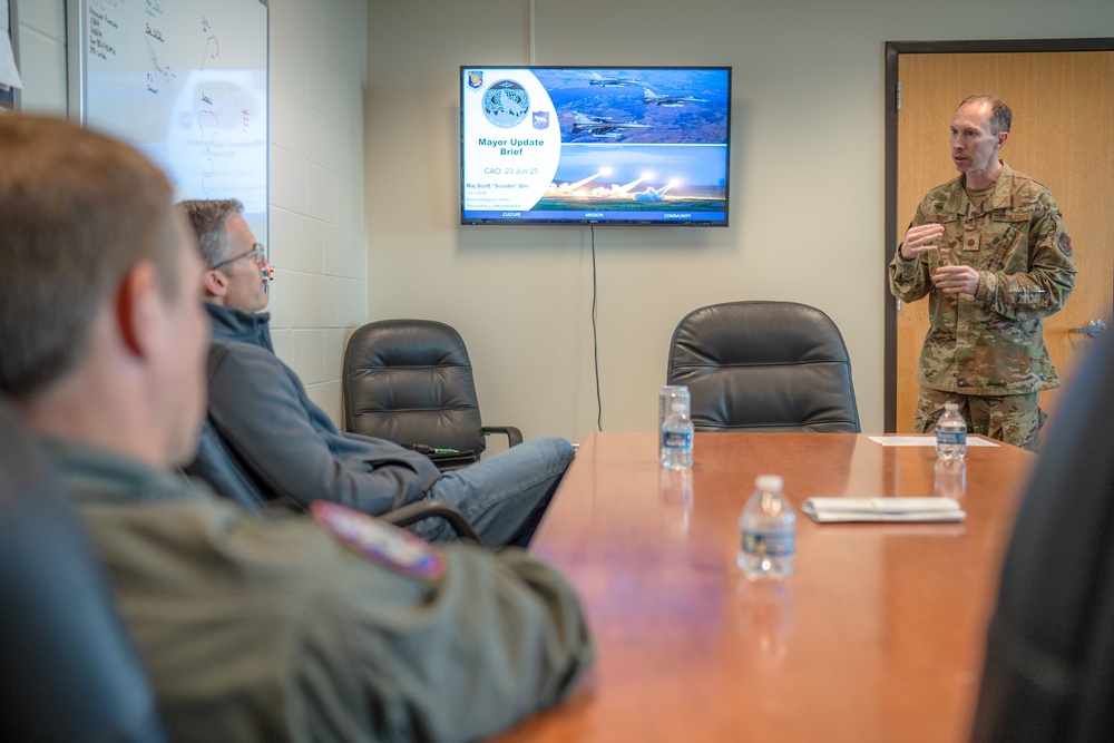 Sioux Falls Civic Leader flies with 114th Fighter Wing