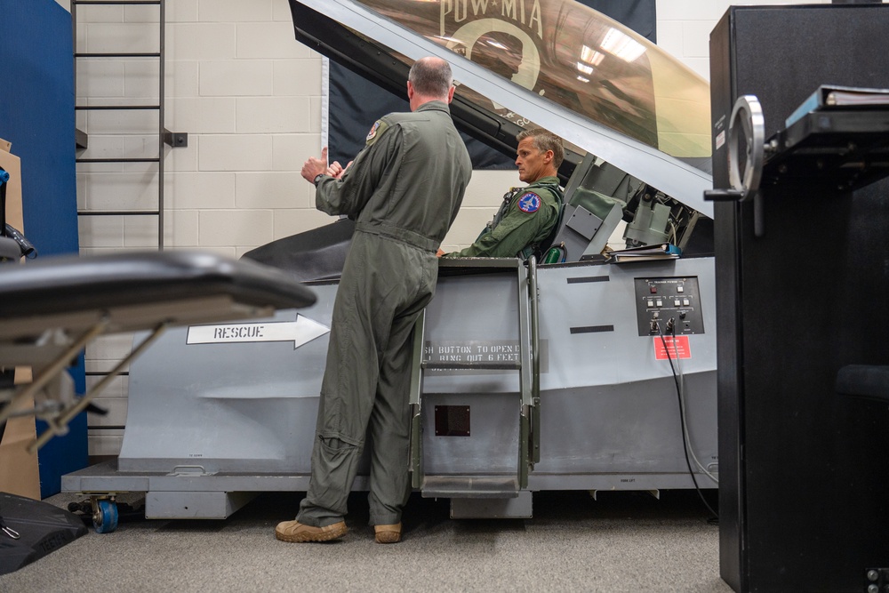 Sioux Falls Civic Leader flies with 114th Fighter Wing