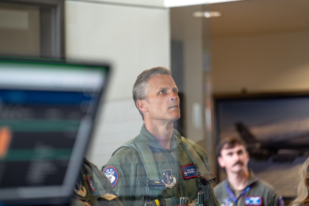 Sioux Falls Civic Leader flies with 114th Fighter Wing