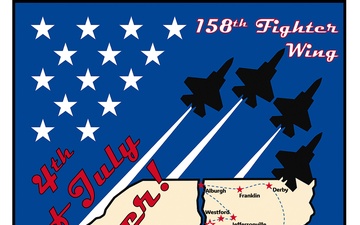 Vermont Air National Guard Independence Day Flyover