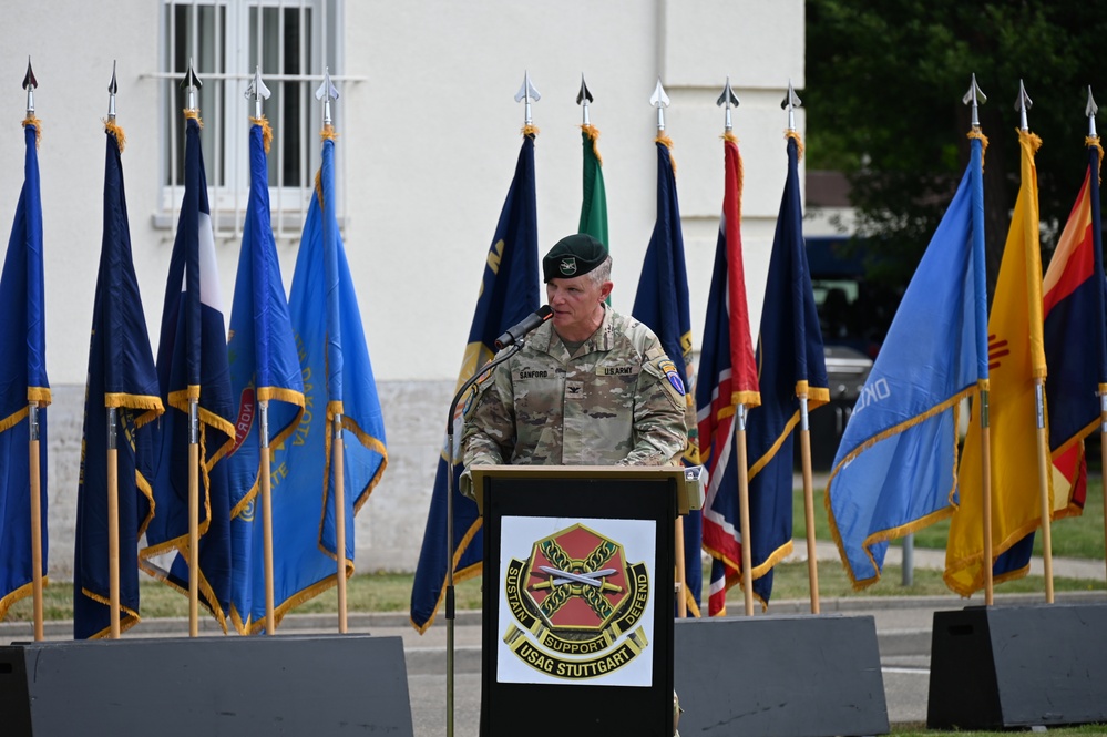 USAG Stuttgart change of command 2025
