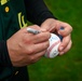 521 AMOW Deputy Commander Throws Out First Pitch at Saarlouis Hornets Game