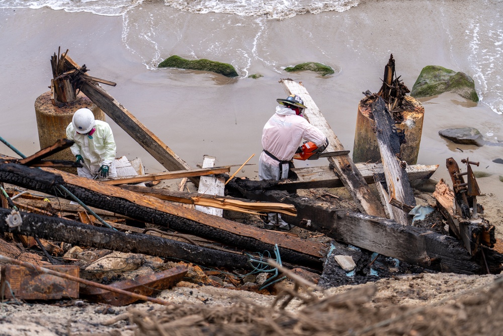 USACE supports Wildfire Debris Removal in Southern California