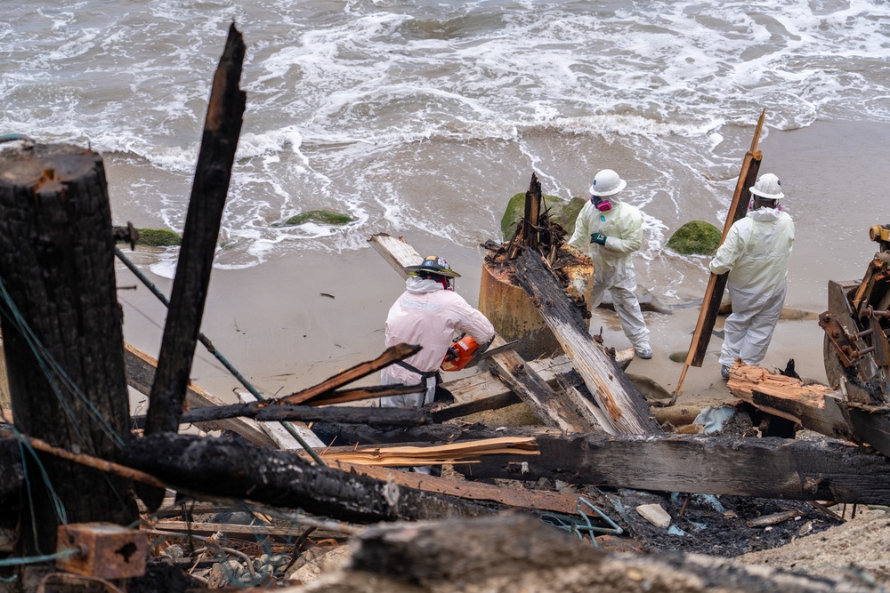 USACE supports Wildfire Debris Removal in Southern California