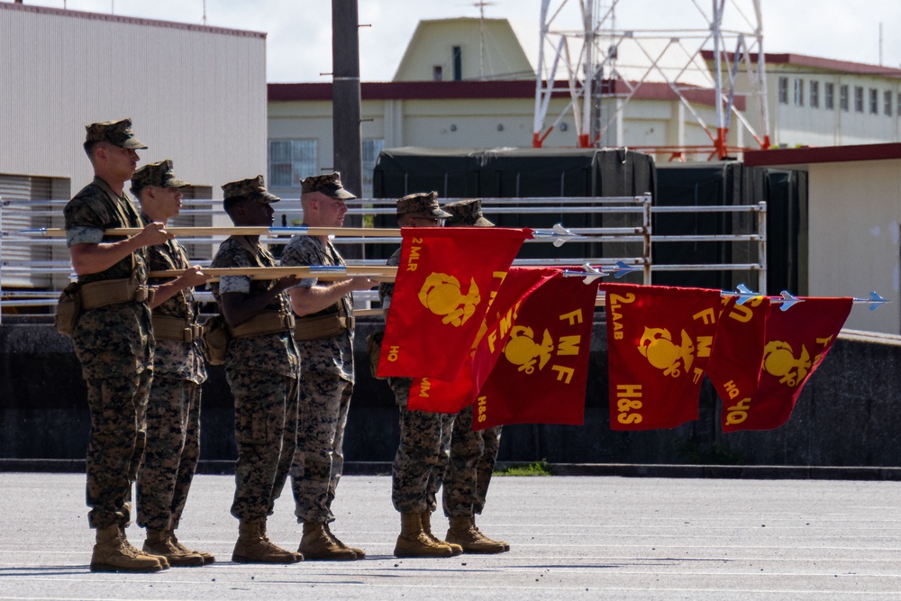 12th MLR Change of Command Ceremony 2025