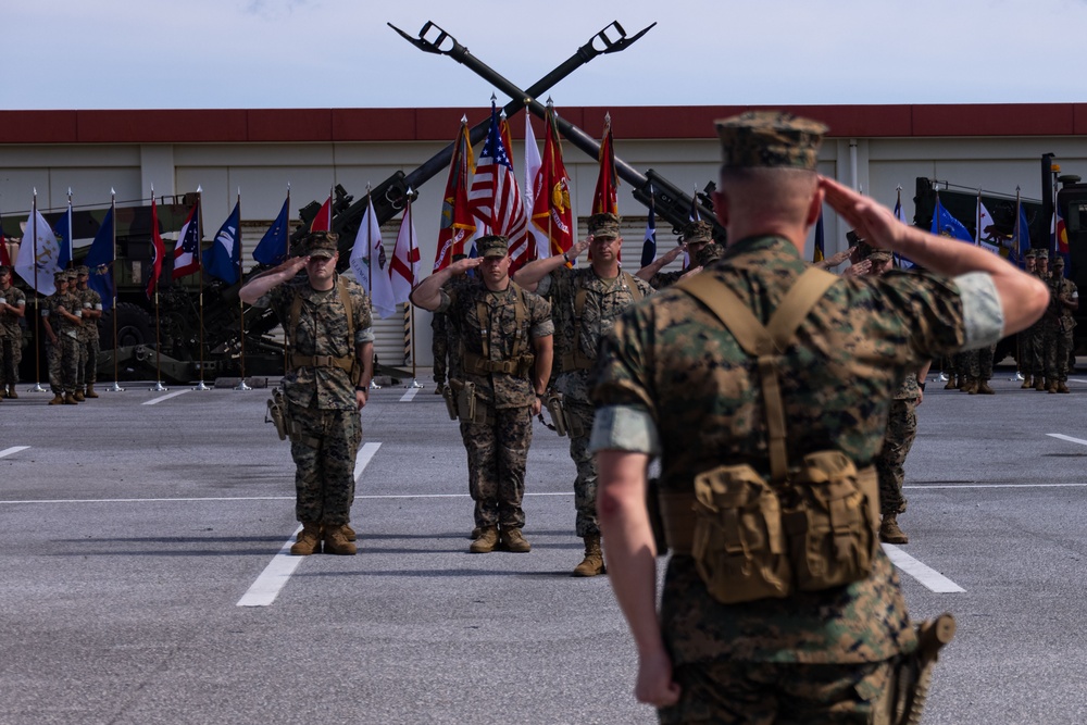 12th MLR Change of Command Ceremony 2025