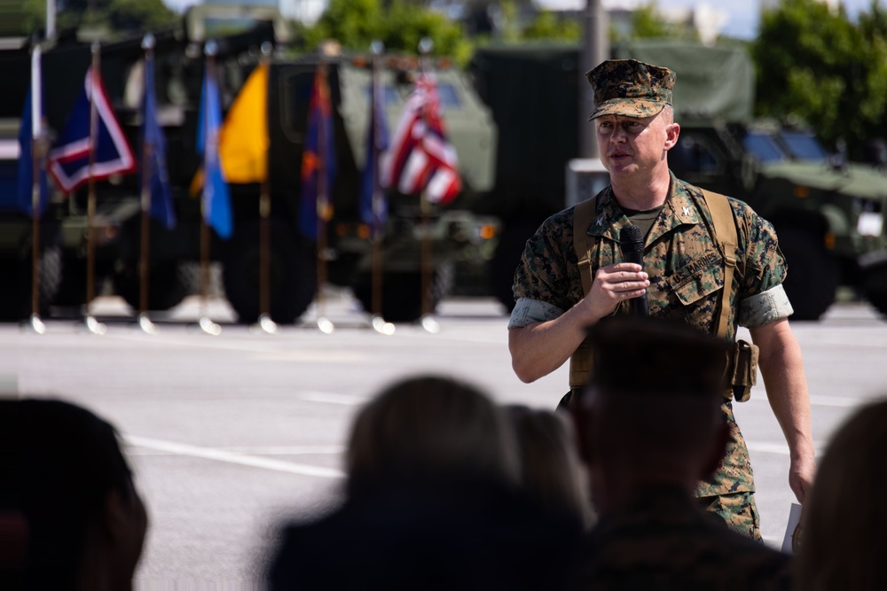 12th MLR Change of Command Ceremony 2025