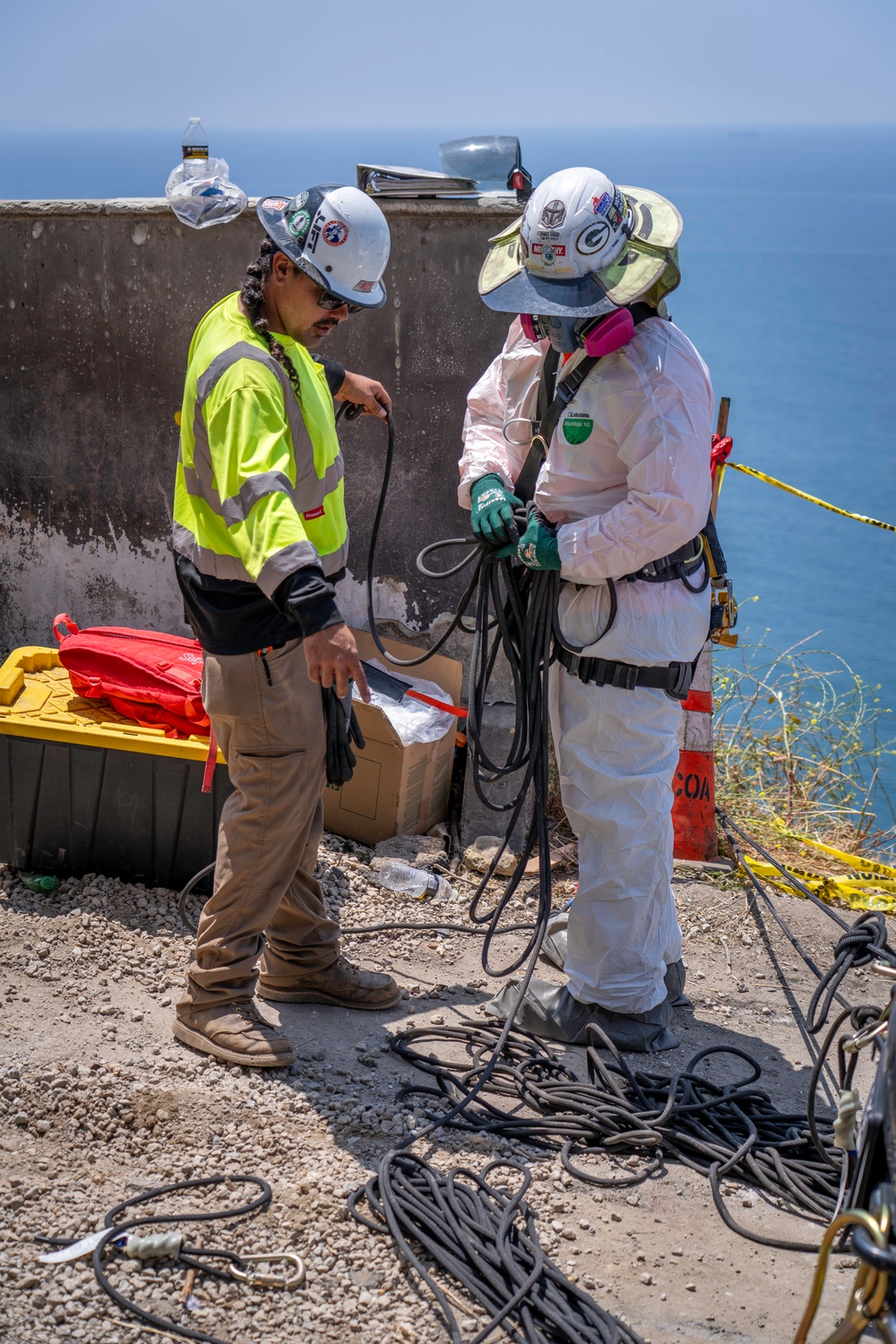 USACE supports Wildfire Debris Removal in Southern California
