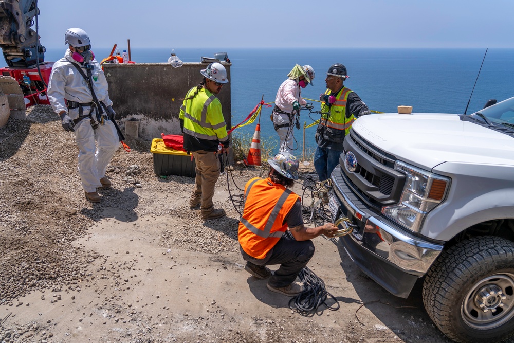 USACE supports Wildfire Debris Removal in Southern California