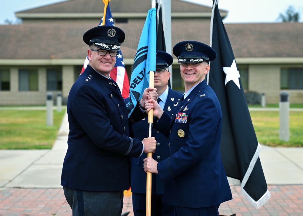 Space Delta 1 Change of Command