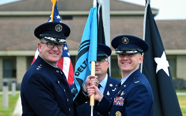 Space Delta 1 Change of Command