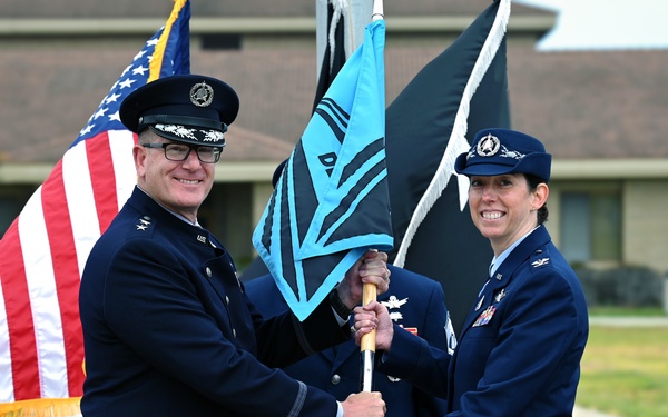 Space Delta 1 Change of Command