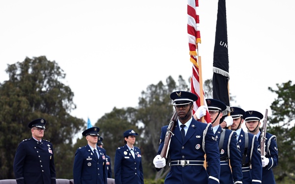 Space Delta 1 Change of Command