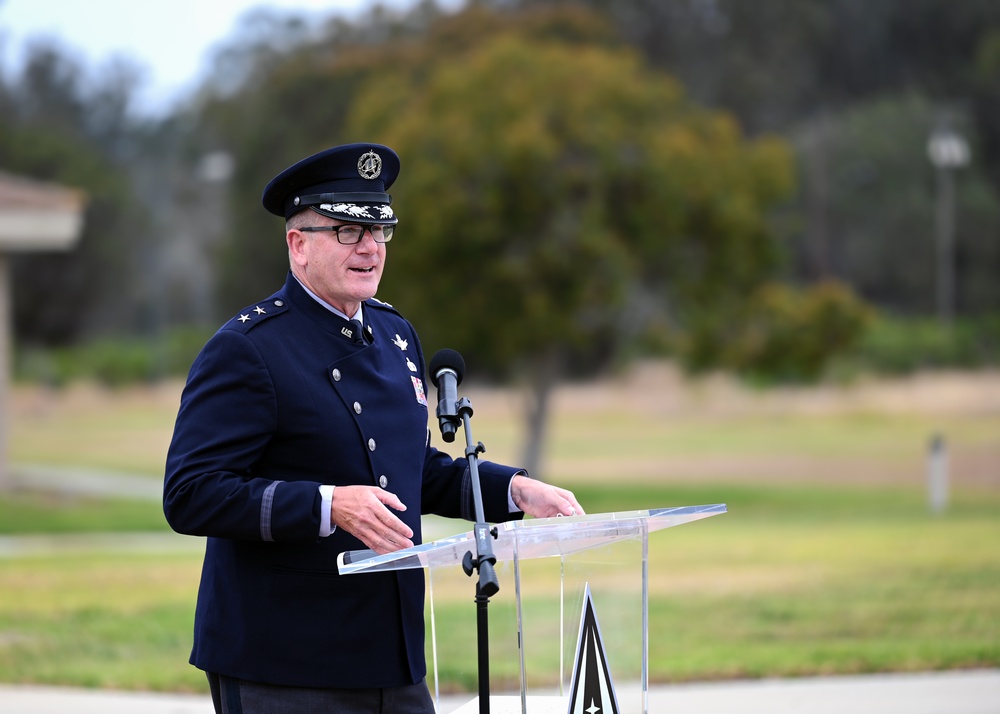 Space Delta 1 Change of Command
