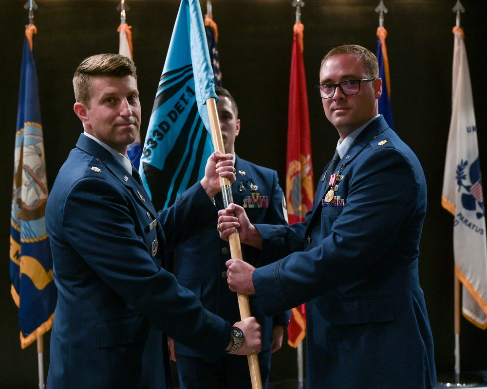 New Commanding Guardian- 533rd TRS Detachment 1 Change of Command