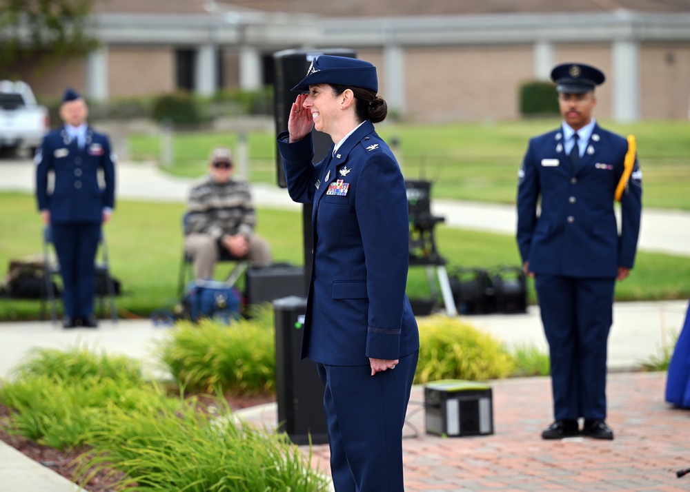 Space Delta 1 Change of Command